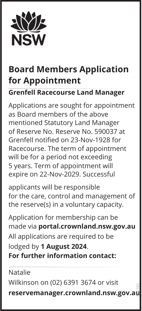 Board-Members-Application-for-Appointment-Grenfell-Racecourse-Land-Manager.png